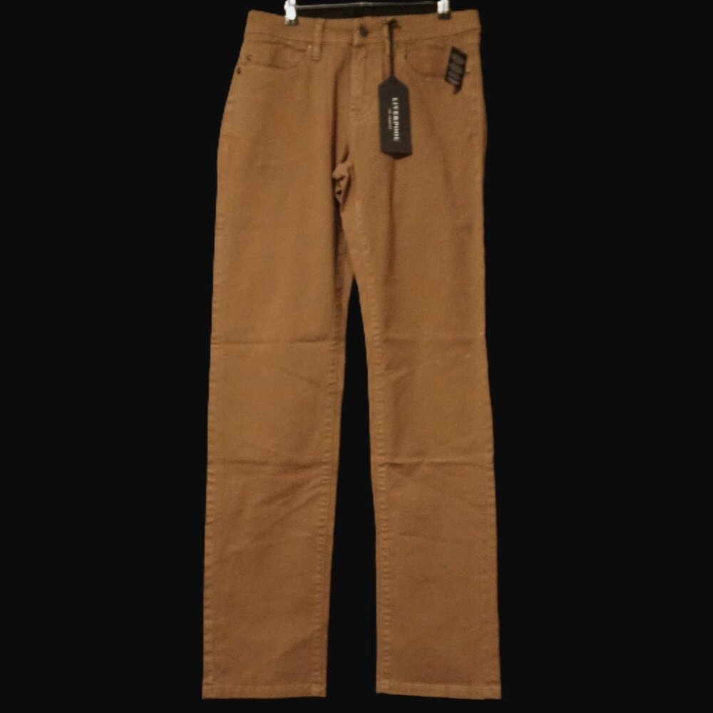 Liverpool Cub Brown The Relaxed Straight Jeans Men’s 31 x 34